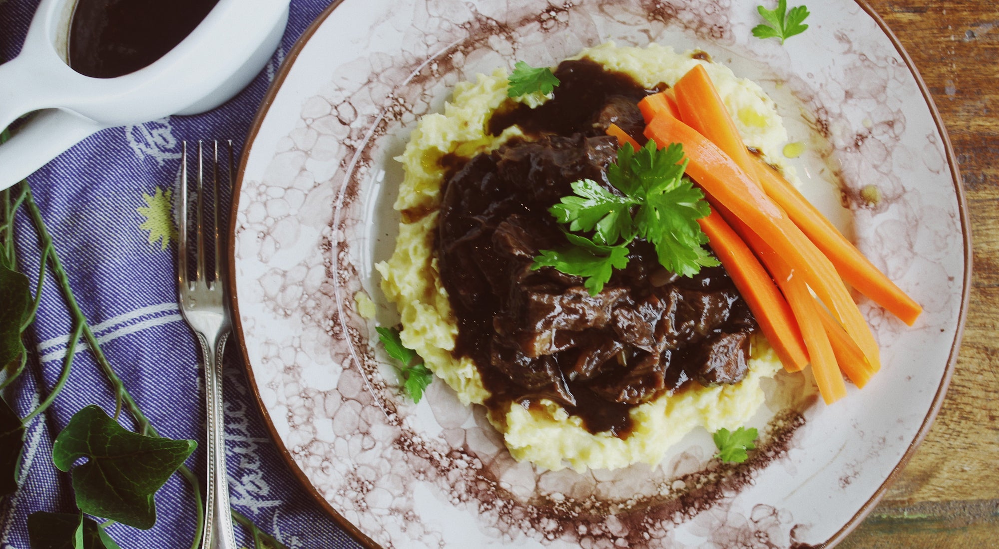 A hearty low-carb chef-made meal
