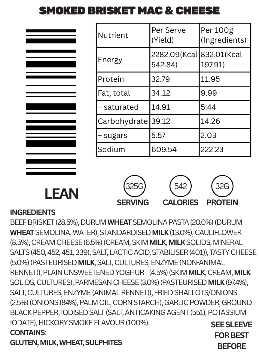 Smoked Brisket Mac & Cheese