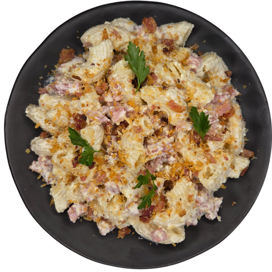 Smoked Chicken and Bacon Mac with Sneaky Cauliflower