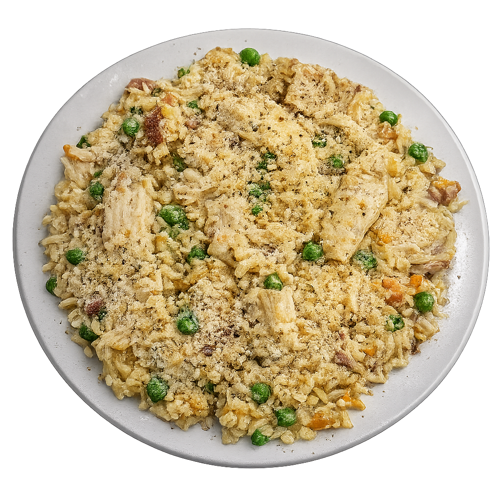Pastoral Care Chicken & Pea Risotto | The Family Kitchen