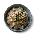 <p><strong>Low-Calorie High-Protein Creamy Chicken and Rice</strong></p> <p>Indulge in the comforting embrace of our Low-Calorie High-Protein Creamy Chicken and Rice, meticulously crafted to satisfy your cravings while supporting your health goals with wholesome ingredients.