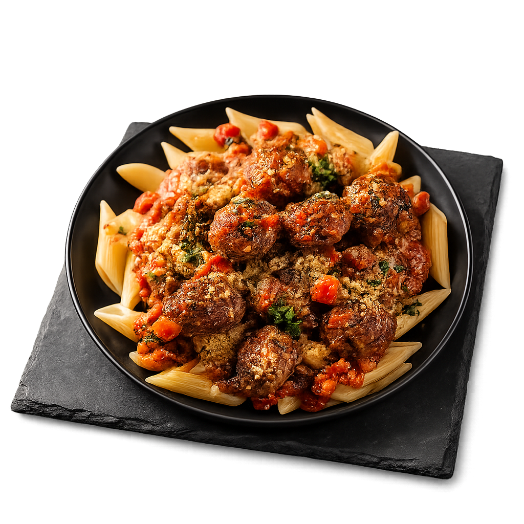 Meatball Penne - Gourmet