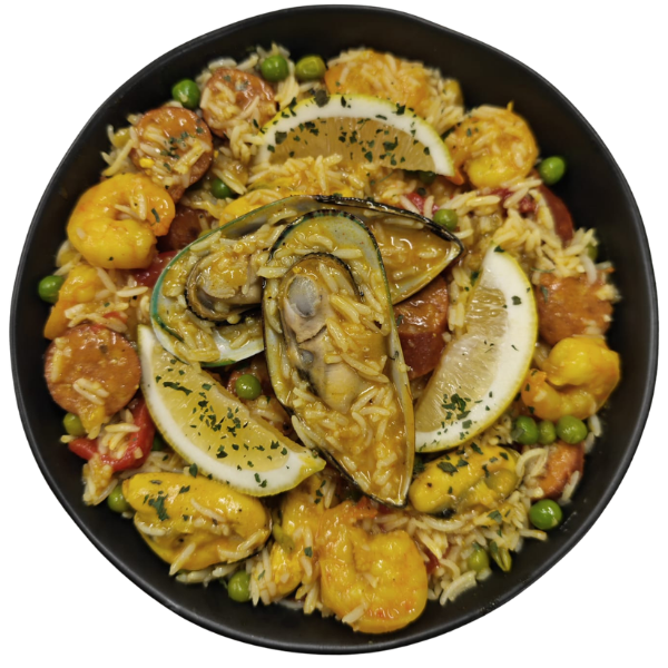 Seafood Paella - Gourmet – chef-prepared ready meal, delivered NZ wide by The Family Kitchen