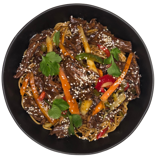 Asian-Style Sticky Beef Stir-Fry