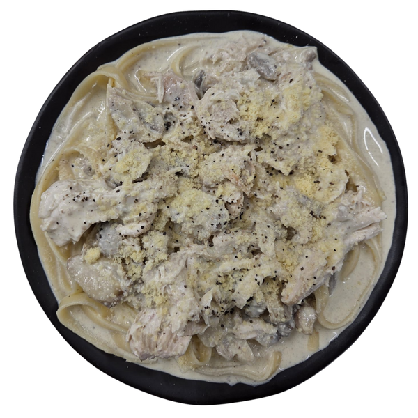 Black Truffle Chicken Alfredo - Gourmet – chef-prepared ready meal, delivered NZ wide by The Family Kitchen