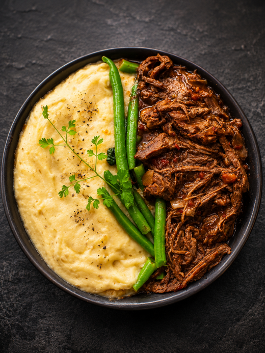 Beef Ragu with Mashed Potatoes - Gourmet