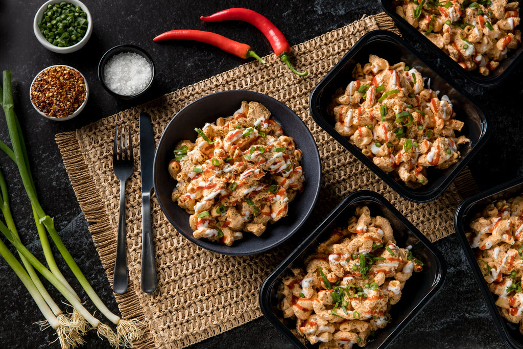 Buffalo Chicken Mac & Cheese | The Family Kitchen